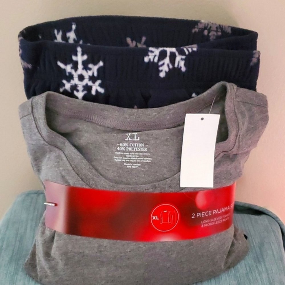 Sleepwear Pajama Set Size XL Christmas